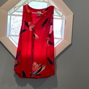 A New Day top. Red. Size xs.